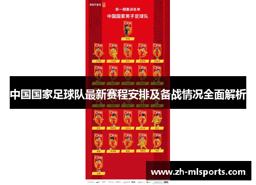 中国国家足球队最新赛程安排及备战情况全面解析